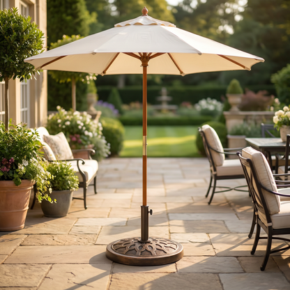 Alfresco Stylish Solid Iron Heavy Duty Outdoor Patio Umbrella Base Stand