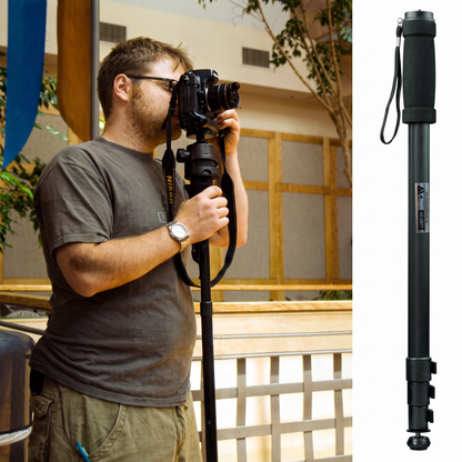 1.7m Compact Monopod Unipod for Digital Camera SLR