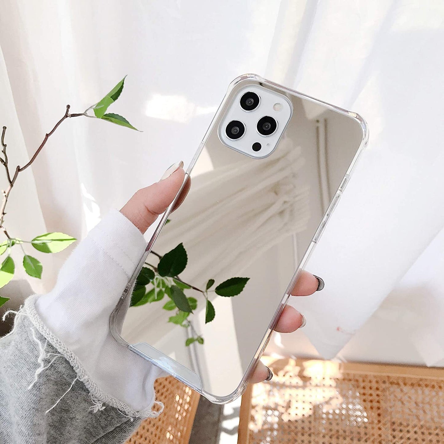 iPhone 14 Pro Clear Mirror Phone Case