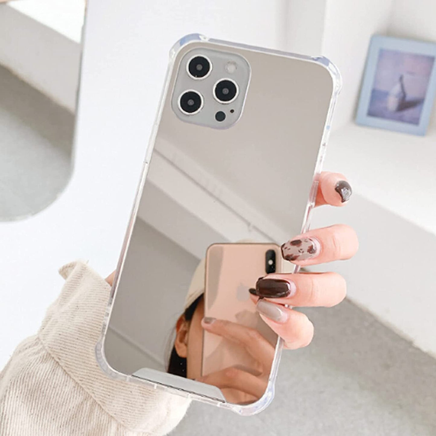 iPhone 14 Pro Clear Mirror Phone Case