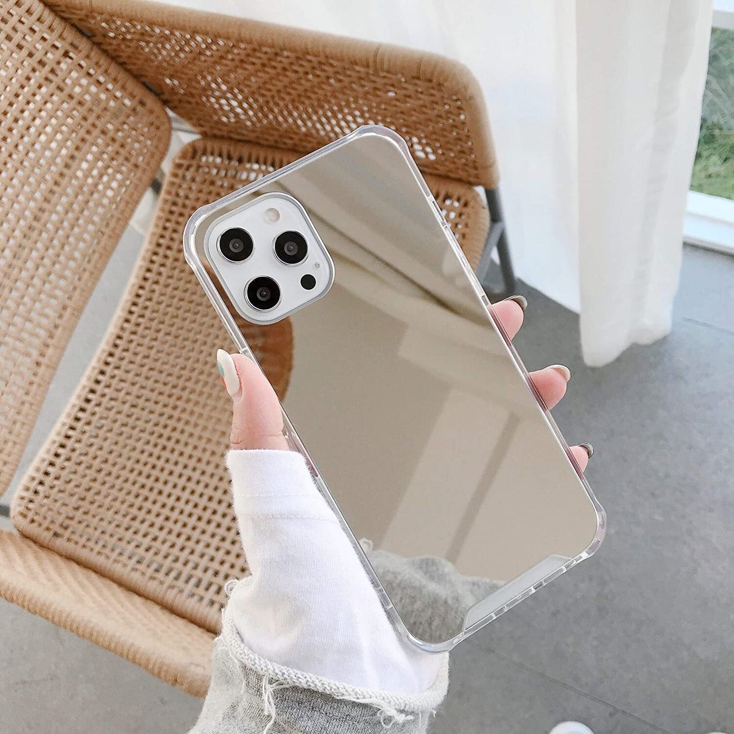 iPhone 14 Pro Clear Mirror Phone Case