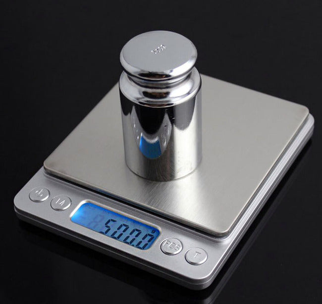 3kg / 0.1g Digital Precision Kitchen Platform Scale Stainless Steel