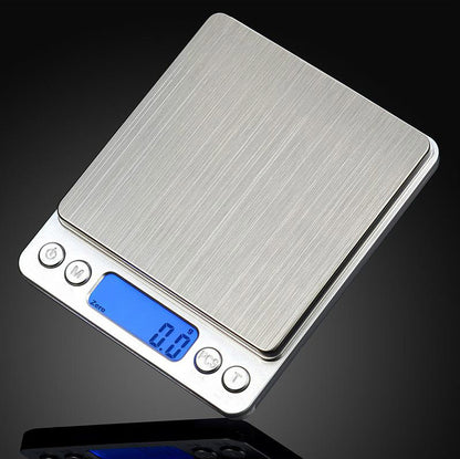 3kg / 0.1g Digital Precision Kitchen Platform Scale Stainless Steel