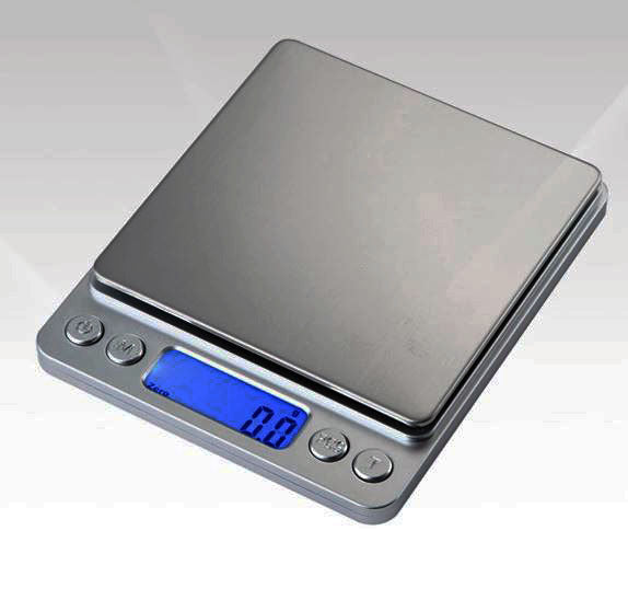 3kg / 0.1g Digital Precision Kitchen Platform Scale Stainless Steel