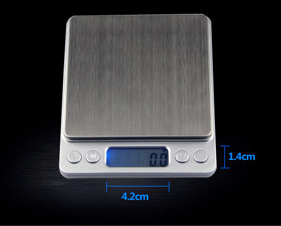 3kg / 0.1g Digital Precision Kitchen Platform Scale Stainless Steel