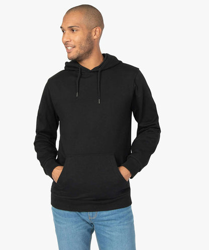 Hooded Pullover Jumper Sweater (Black)