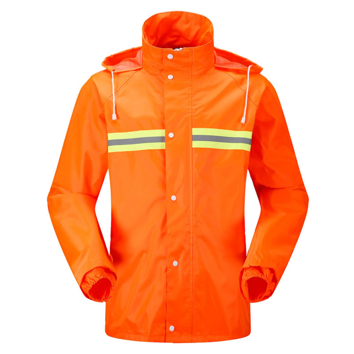 Hi Vis Rain Coat Waterproof Jacket & Trousers Set