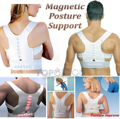 Premium Magnetic Posture Corrector Back Shoulder Support