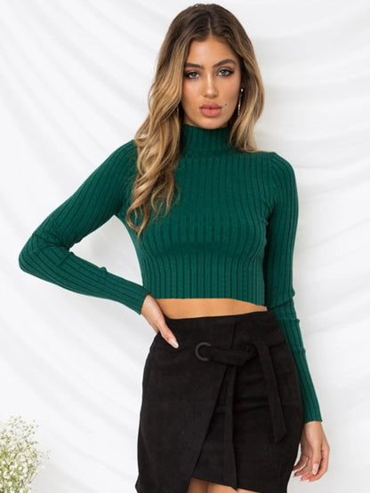 Faith Long Sleeve Knit Top (Teal)