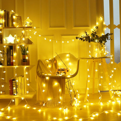 80 Star Lights LED String Light Home Garden Decorations (10m, 80LED)