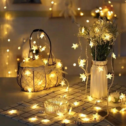 80 Star Lights LED String Light Home Garden Decorations (10m, 80LED)