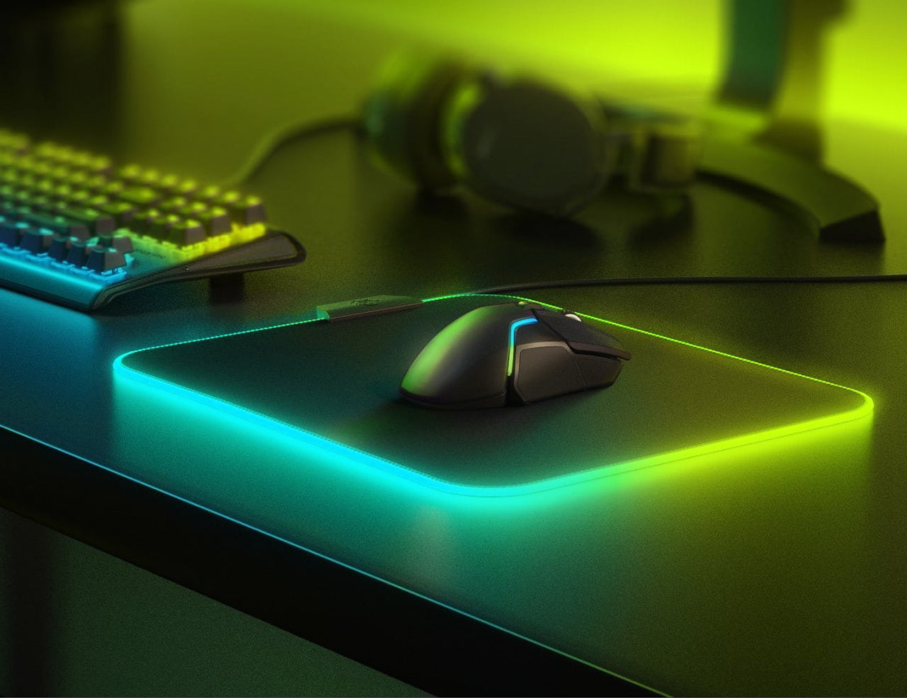 RGB LED Mouse Pad Premium Gaming Mat