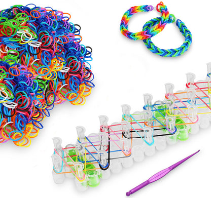 4400 PC Rainbow Loom Rubber Bands and Accessories Large Kit DIY Crafts