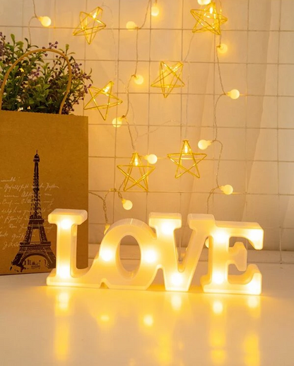 LOVE Night Light LED Lamp Home Decor Perfect Gift