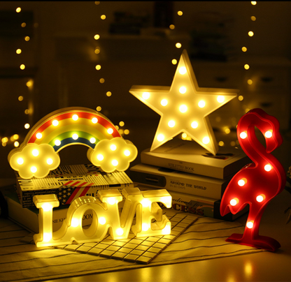 LOVE Night Light LED Lamp Home Decor Perfect Gift