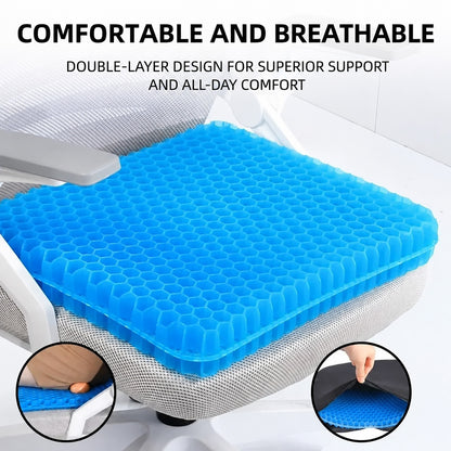 Orthopedic Gel Memory Foam Seat Support Cushion