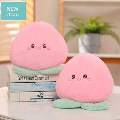 Cute Peach Soft Stuffed Plush Toy Pillow Cushion