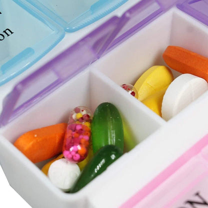 28-Day Weekly Tablet Pill Box Holder Medicine Storage Organizer Case Container