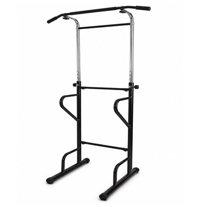Power Tower Adjustable Pull Up Bar Dip Station Home Gym Fitness