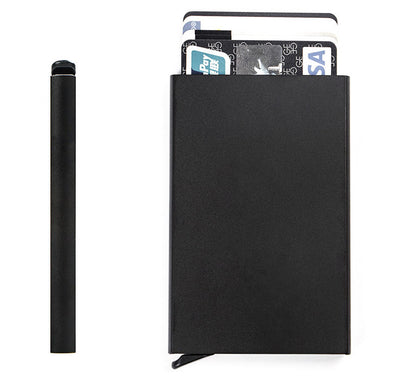 RFID Shield Wallet/Card Holder (Black)