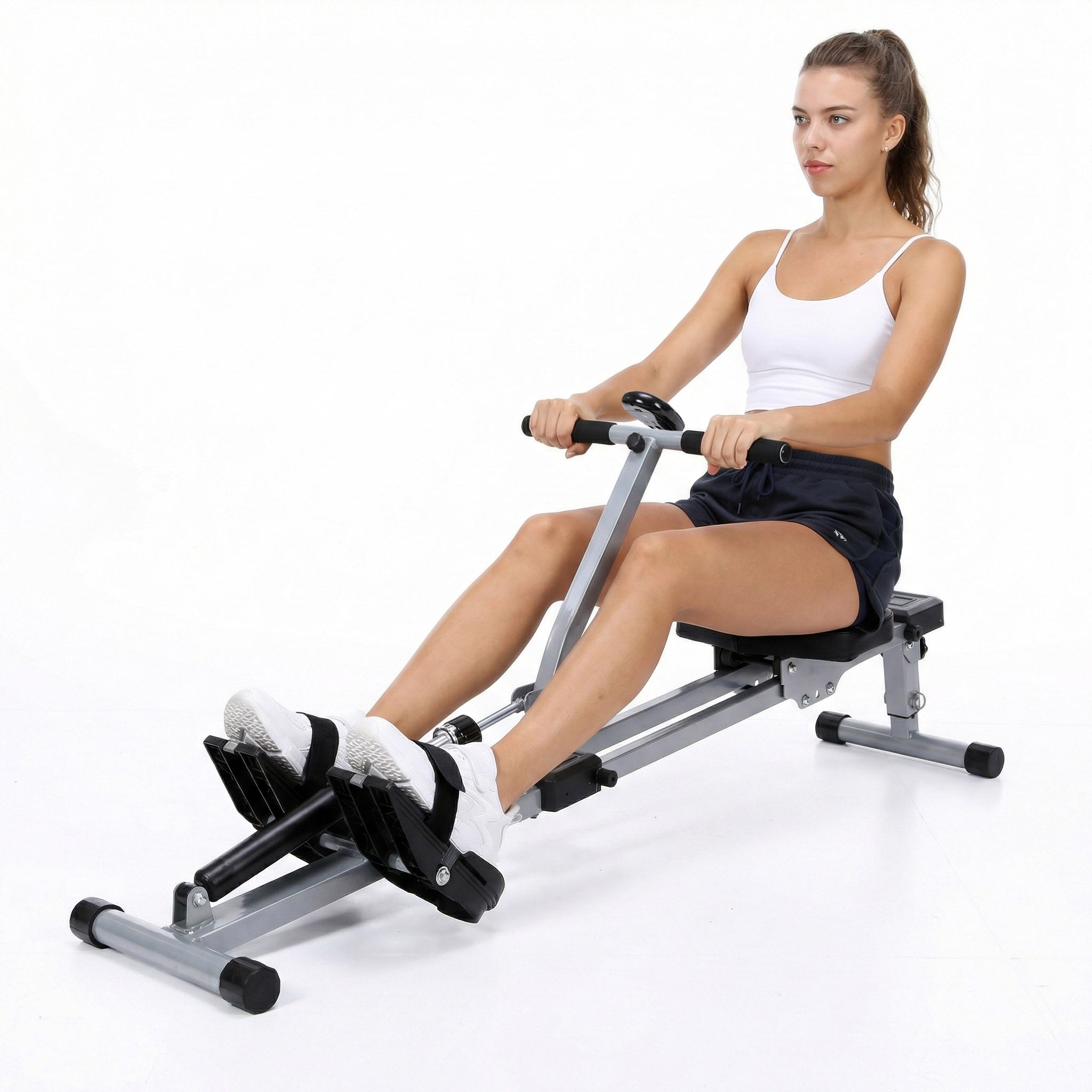 Fitbill Rowing Machine Fitplus Hydraulic Rowing Machine Home Gym Cardio Full Body Trainer