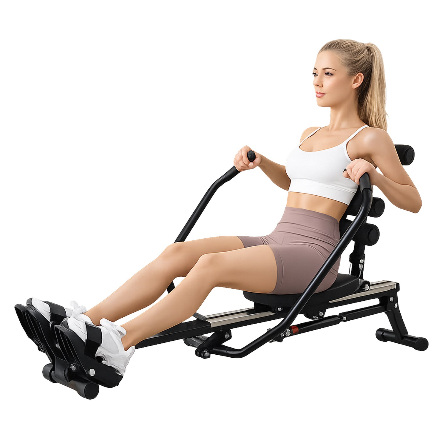 Fitplus Hydraulic Rowing Machine Home Gym Rower Fitness Trainer