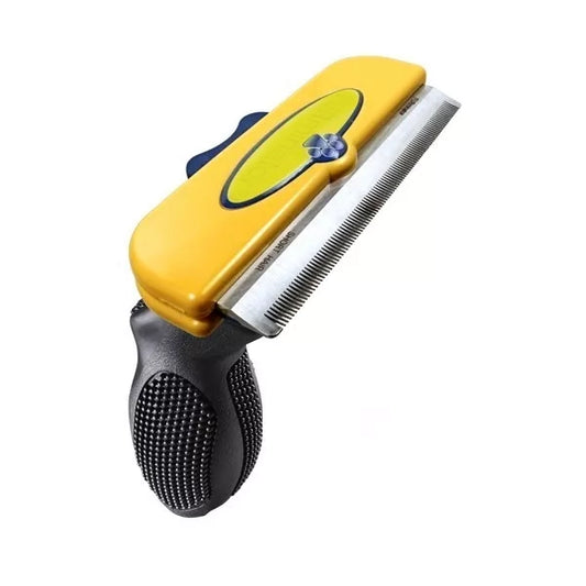 Pet Deshedding Tool Fur Eliminator for Dog (Short Hair L)