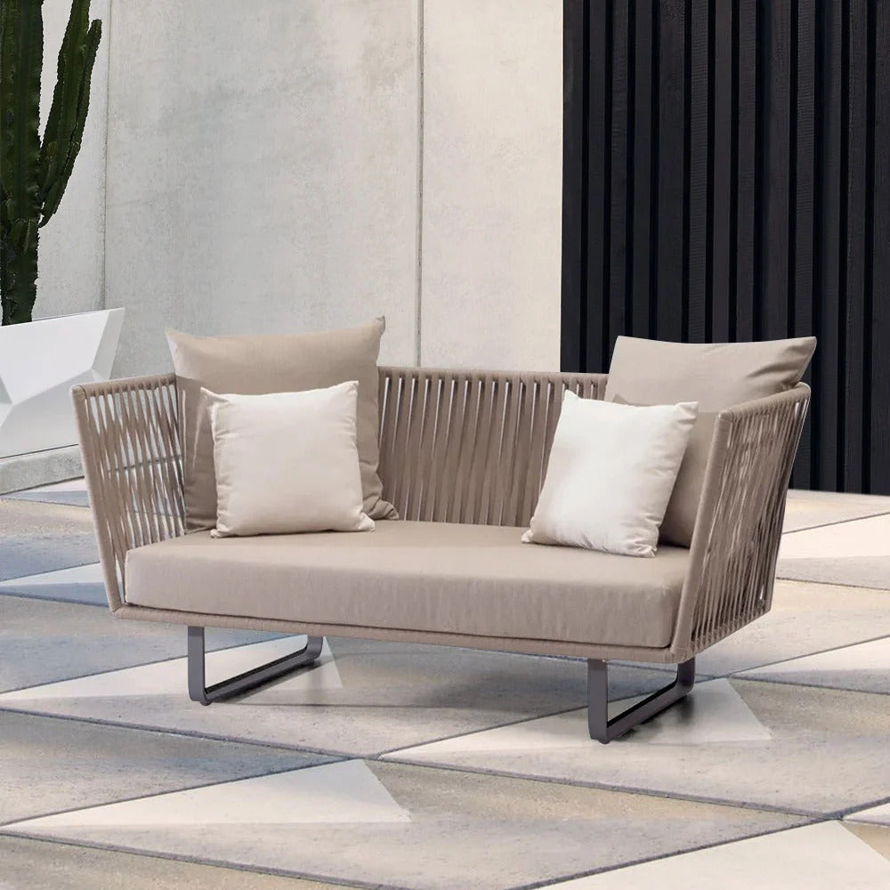 Oasis Outdoor Patio 2-Seater Sofa Lounge Daybed