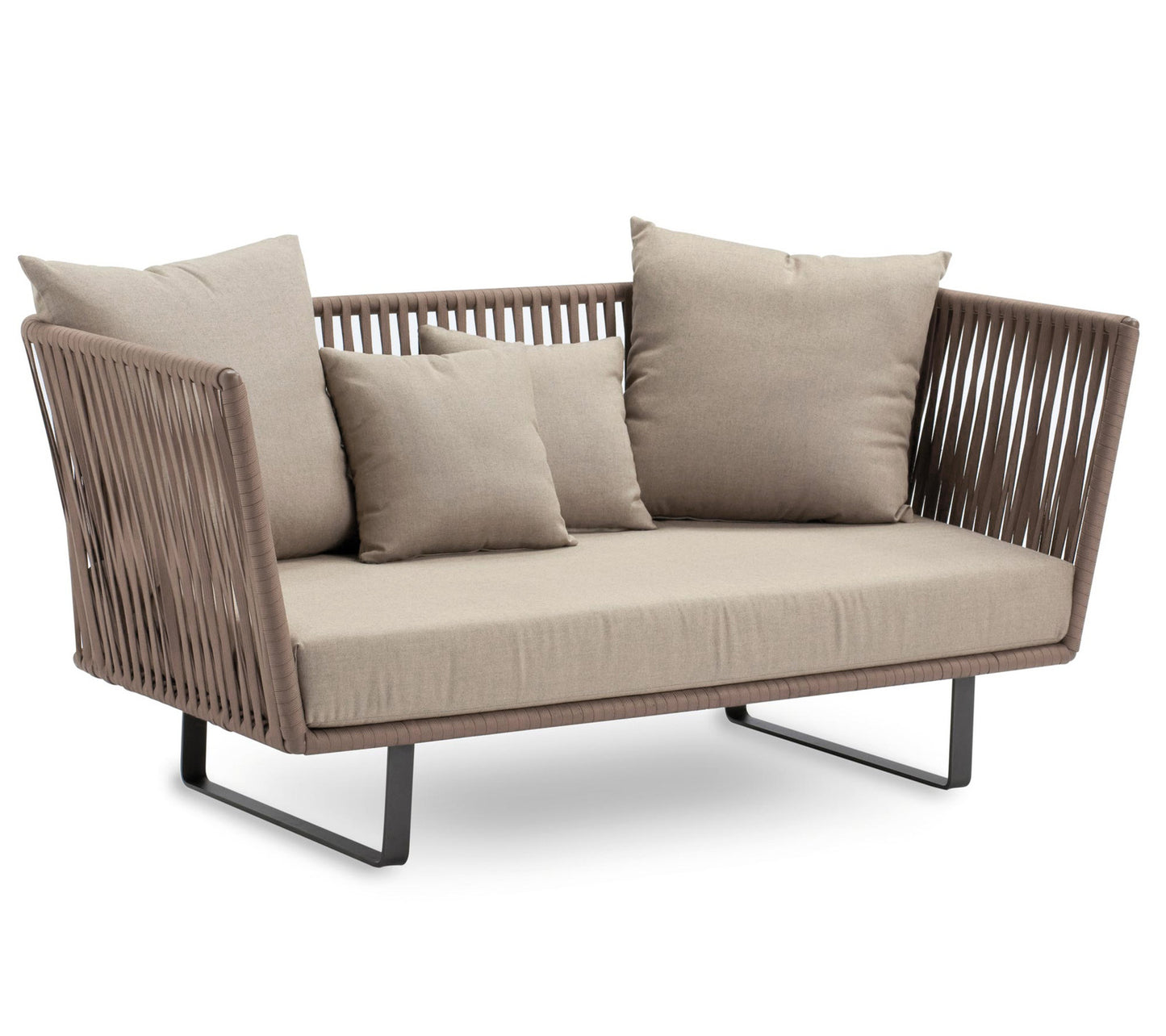 Oasis Outdoor Patio 2-Seater Sofa Lounge Daybed