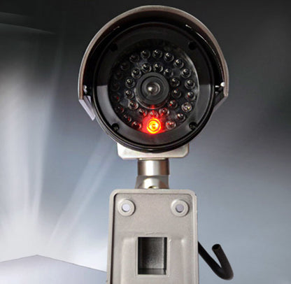 Solar Powered IR Simulation Dummy Security Camera