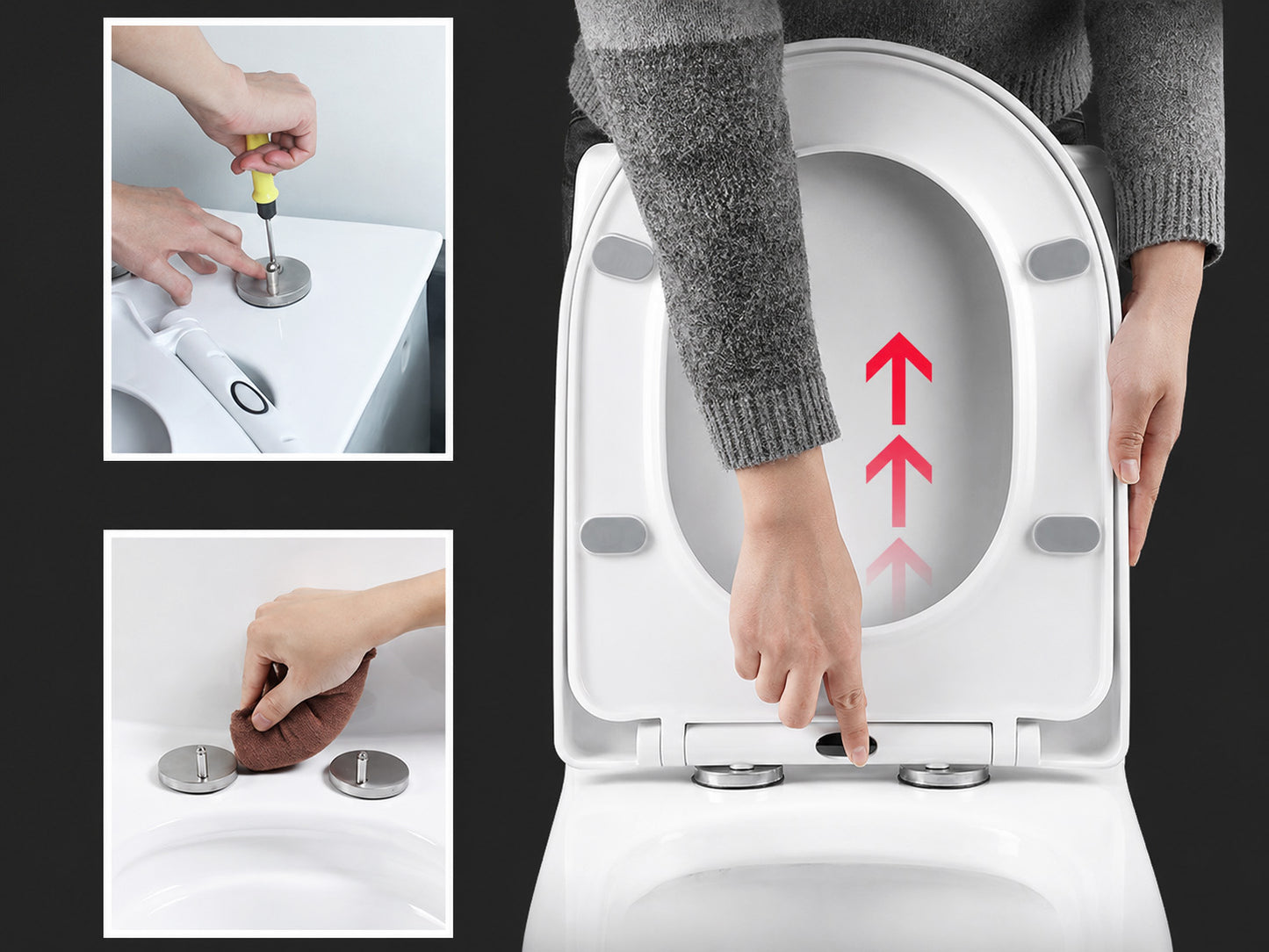 Soft Close Quick Release Toilet Seat & Lid