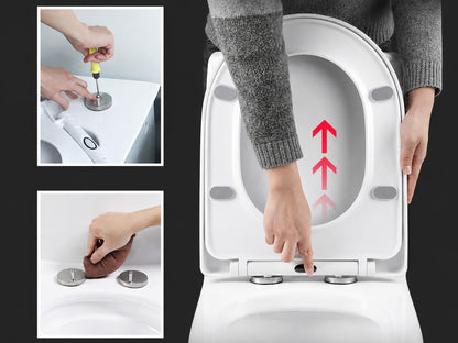 Soft Close Quick Release Toilet Seat & Lid