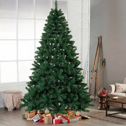 2.1m Traditional Green Christmas Tree 1000T