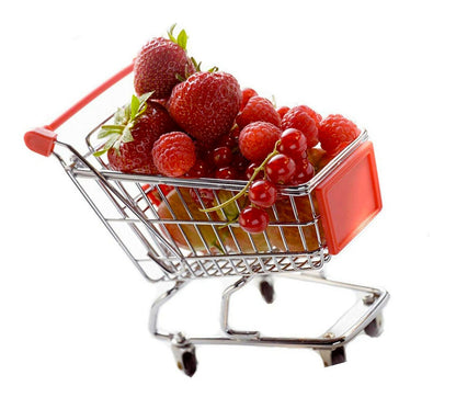 Mini Shopping Cart Supermarket Trolley Toy