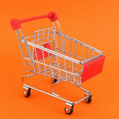 Mini Shopping Cart Supermarket Trolley Toy