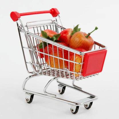 Mini Shopping Cart Supermarket Trolley Toy