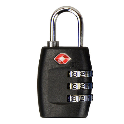 TSA approved Travel Lock Luggage Security Lock Suitcase Padlock Black