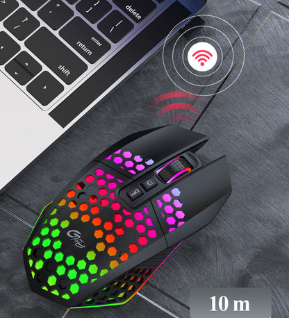 RGB Wireless Rechargeable Advanced Optical Gaming Mouse