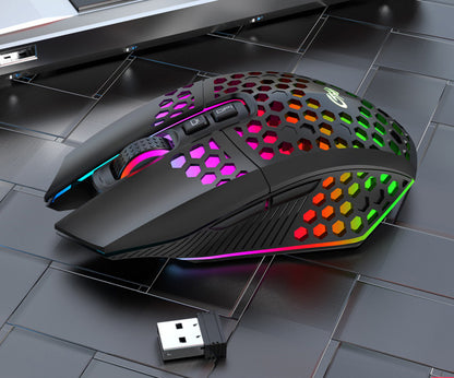 RGB Wireless Rechargeable Advanced Optical Gaming Mouse