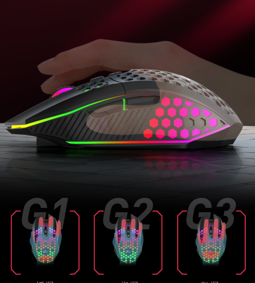 RGB Wireless Rechargeable Advanced Optical Gaming Mouse