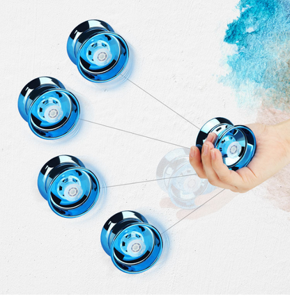 Aluminum Alloy Magic Yoyo (Blue)