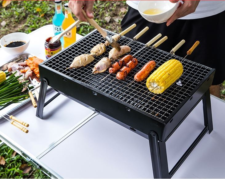 Portable BBQ Charcoal Roaster Mini Barbecue