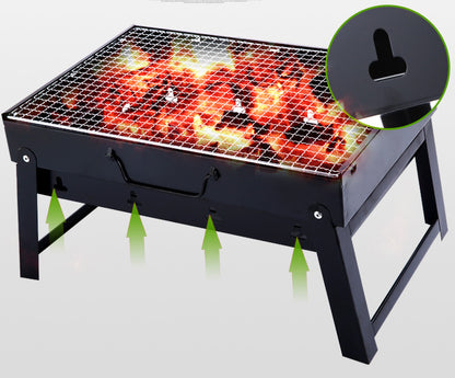 Portable BBQ Charcoal Roaster Mini Barbecue