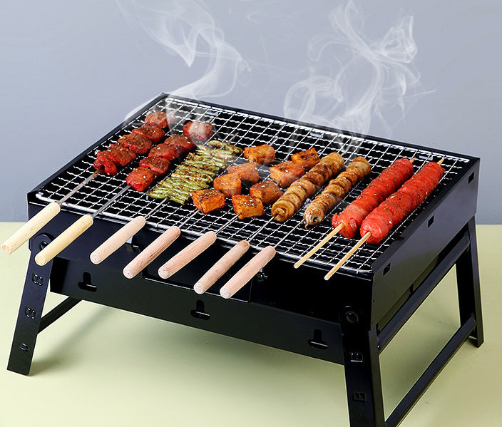 Portable BBQ Charcoal Roaster Mini Barbecue