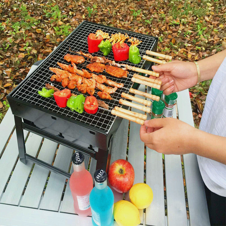 Portable BBQ Charcoal Roaster Mini Barbecue