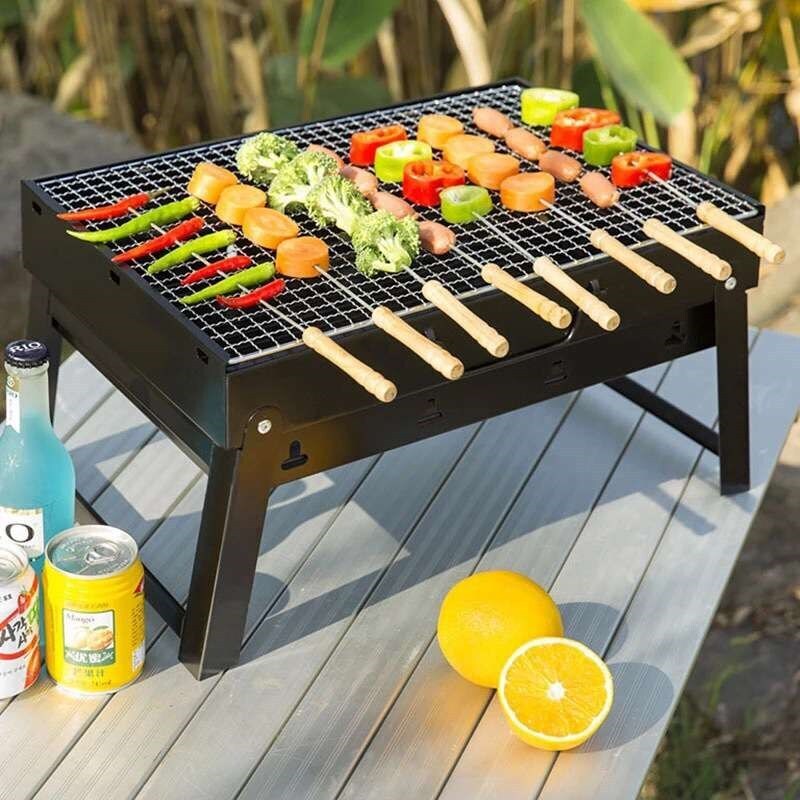 Portable BBQ Charcoal Roaster Mini Barbecue